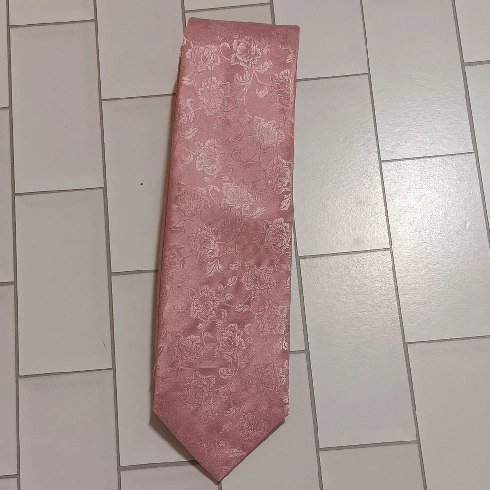JF J. Ferrar Men Neck Tie Floral Print‎  57